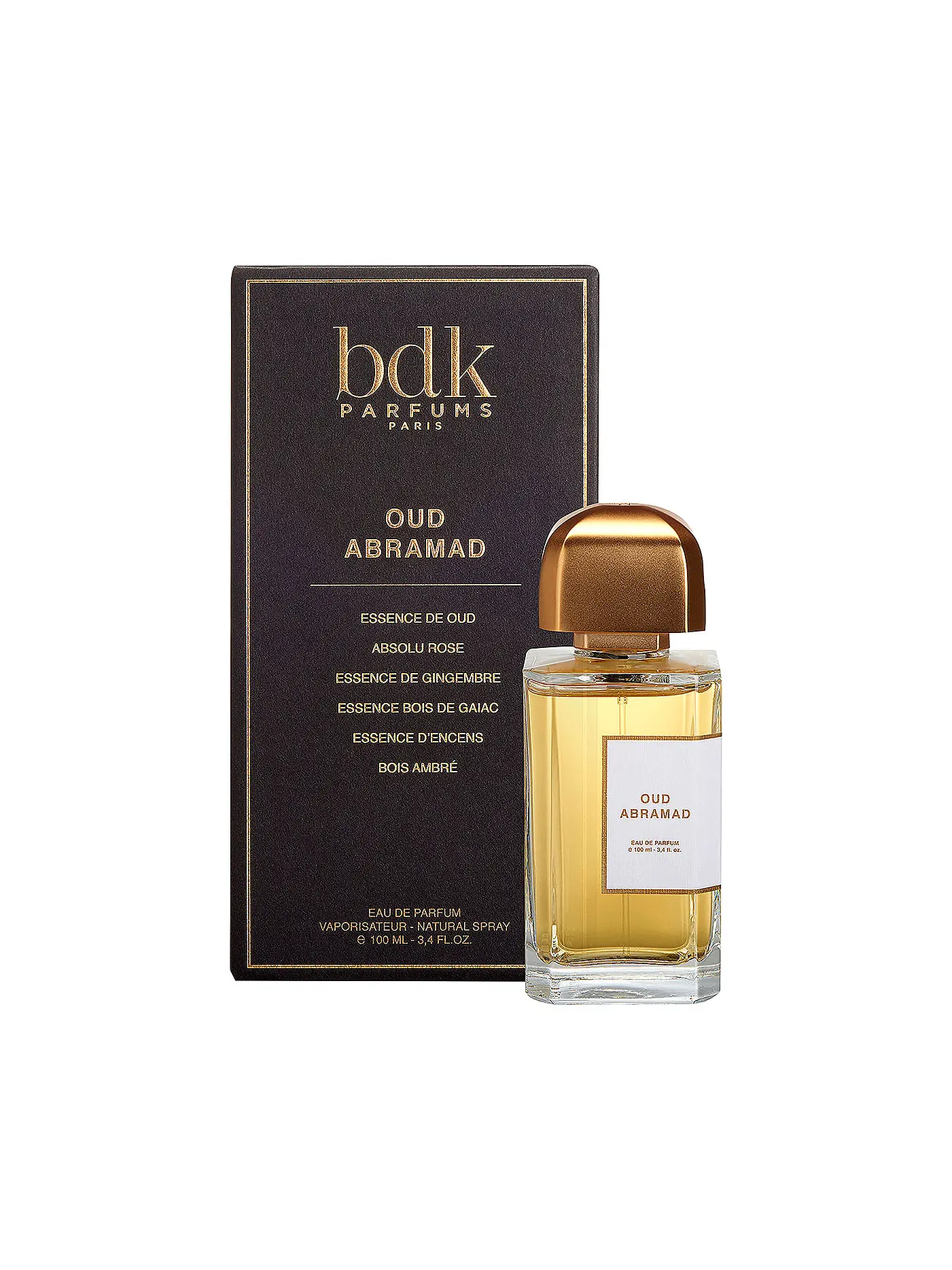 BDK | Oud Abramad Eau de Parfum Natural Spray 100ml | 
